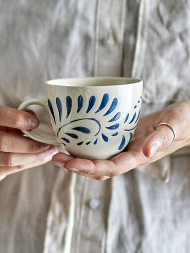 Impressionen zu Bloomingville Heikki Tasse, Steingut, Bild 2