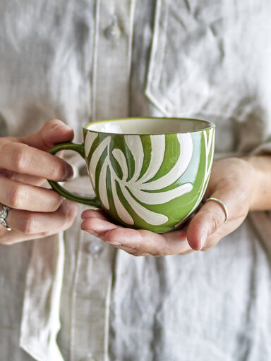 Impressionen zu Bloomingville Heikki Tasse, Steingut, Bild 6