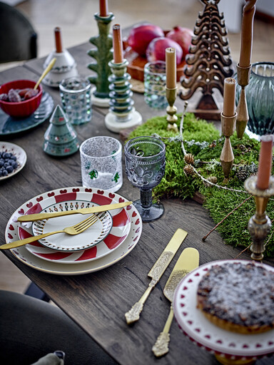 Impressionen zu Bloomingville Jolly Kuchenteller aus Steingut, Bild 1