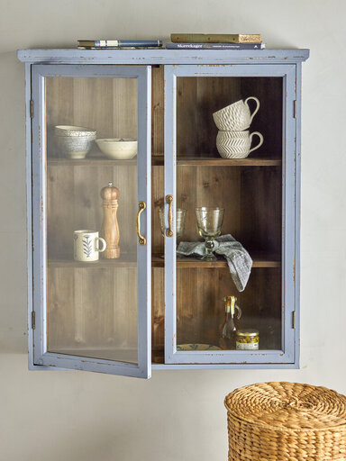 Impressionen zu Bloomingville Kabinett Hazem Blue, Bild 1