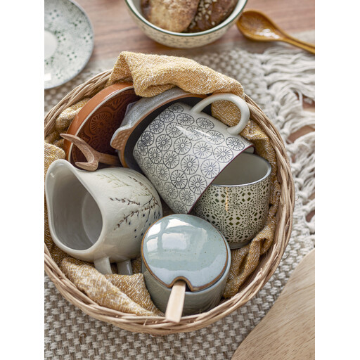 Impressionen zu Bloomingville Karine Becher Set, Bunt, Steingut, 380 ml, Bild 1