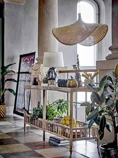 Impressionen zu Bloomingville Limone Vase, Gelb, Steingut, Bild 1