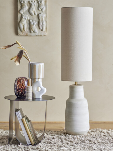 Impressionen zu Bloomingville Linetta Stehlampe Steingut, Bild 1