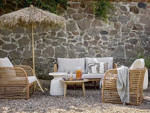 Impressionen zu Bloomingville Lounge Sofa Penzano, Polyrattan, Bild 1