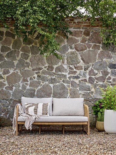 Impressionen zu Bloomingville Lounge Sofa Penzano, Polyrattan, Bild 2