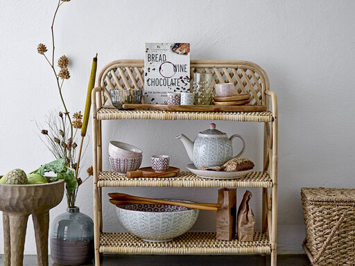 Impressionen zu Bloomingville Maya Teller groß, Violett, Steingut 3er-Set, Bild 1