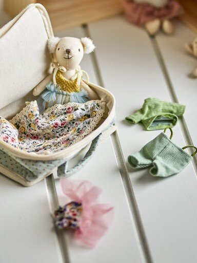 Impressionen zu Bloomingville Mini Puppe Lara Bunt aus Baumwolle, Bild 2