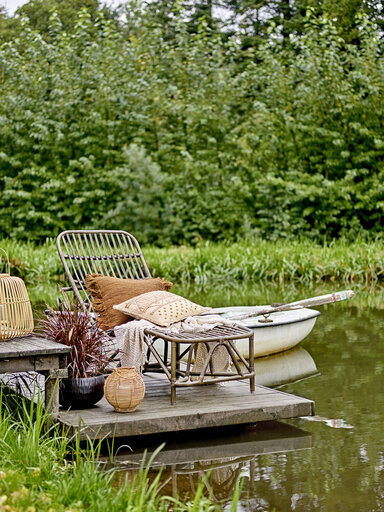 Impressionen zu Bloomingville Rattan Liegestuhl Dione, Bild 1