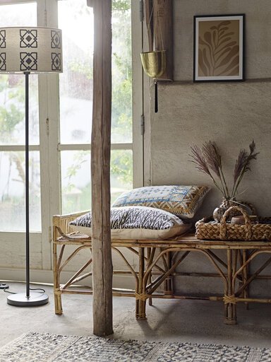 Impressionen zu Bloomingville Stehlampe Selita aus Eisen und Leinen, Bild 1