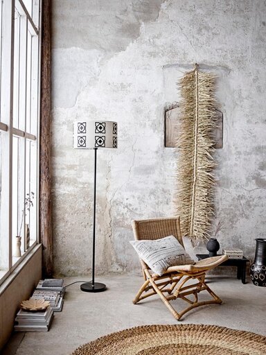 Impressionen zu Bloomingville Stehlampe Selita aus Eisen und Leinen, Bild 2