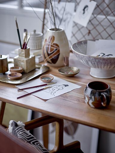 Impressionen zu Bloomingville Vase Jonas aus Steingut, Bild 1