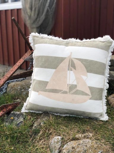 Impressionen zu byRoom Kissenbezug stonewashed 45 x 45cm, Bild 5