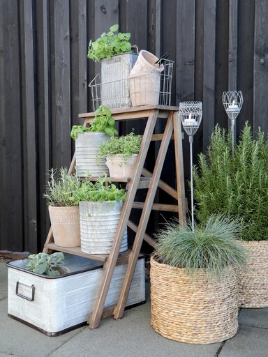 Impressionen zu Chic Antique 3er Set Korb geflochten mit Kunststoffbeschichtung Innen, Bild 1