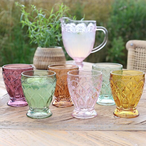 Impressionen zu Chic Antique 6 Trinkgläser Saint-Émilion in verschiedenen Farben, Bild 1