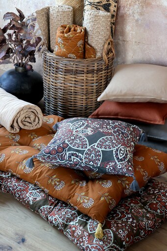 Impressionen zu Chic Antique Aix Kissenbezug Paisley mit Quasten, Bild 3