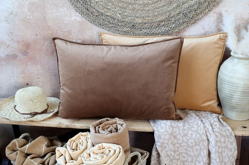 Impressionen zu Chic Antique Aix Kissebezug Velour 70x50cm, Bild 3