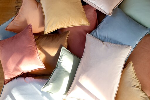 Impressionen zu Chic Antique Aix Kissebezug Velour 70x50cm, Bild 2