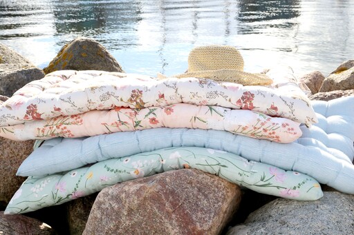 Impressionen zu Chic Antique Aix Matratze mit Blumenmuster verte, Bild 2