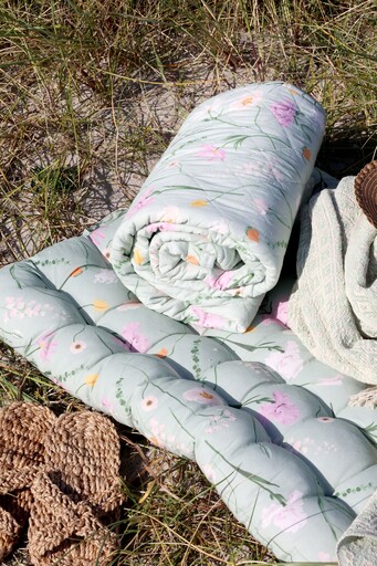 Impressionen zu Chic Antique Aix Matratze mit Blumenmuster verte, Bild 1