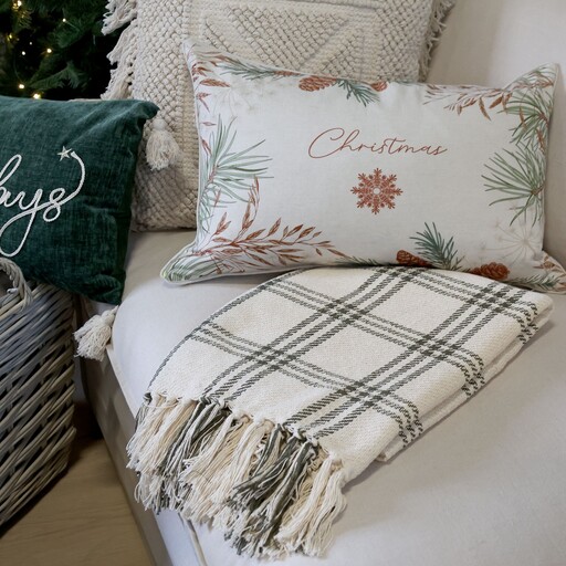 Impressionen zu Chic Antique Aix Plaid, Decke aus recycelter Baumwolle, Bild 1