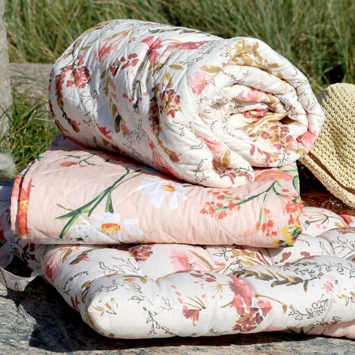 Impressionen zu Chic Antique Aix Quilt mit Blumenmuster, Bild 2