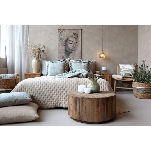 Impressionen zu Chic Antique Aix Soft Quilt - Kuscheldecke im Vintage Landhausstil, Bild 1