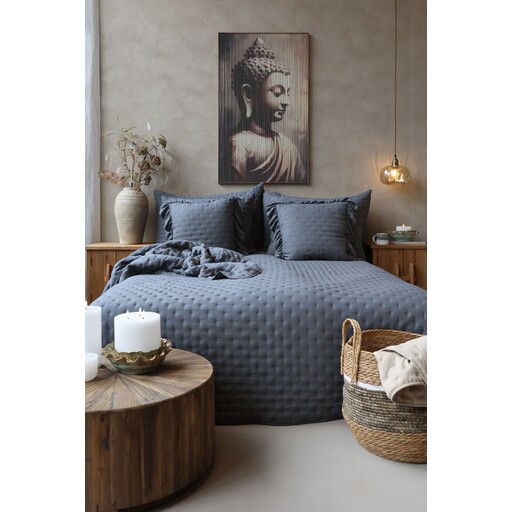 Impressionen zu Chic Antique Aix Soft Quilt - Kuscheldecke im Vintage Landhausstil, Bild 5