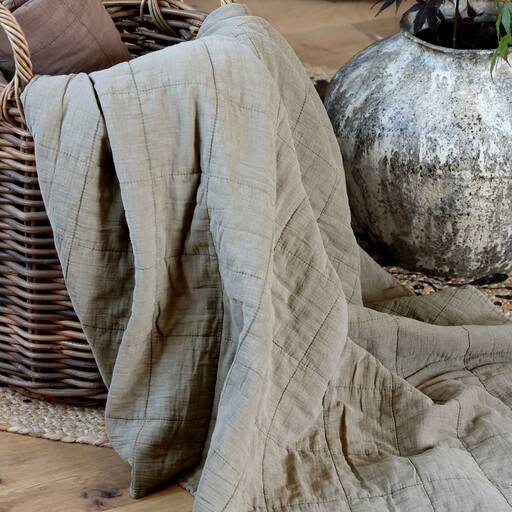 Impressionen zu Chic Antique Aix Vintage Quilt, Bild 6