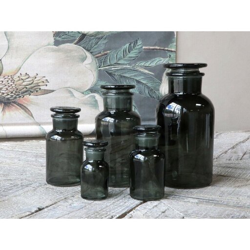 Impressionen zu Chic Antique Alt Französche Apotheker Gläser 5er, Bild 1