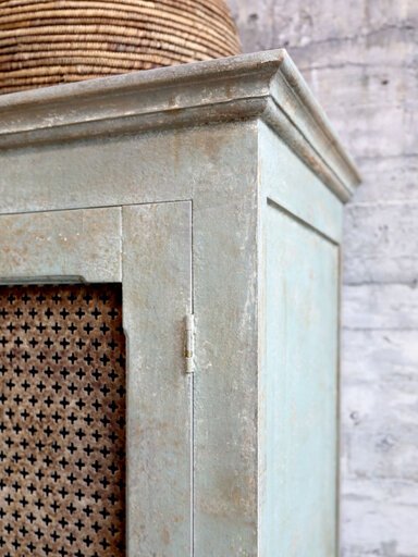 Impressionen zu Chic Antique Alter französicher Wäscheschrank, Bild 3