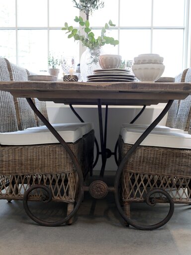 Impressionen zu Chic Antique Alter französischer Tisch, Bild 2