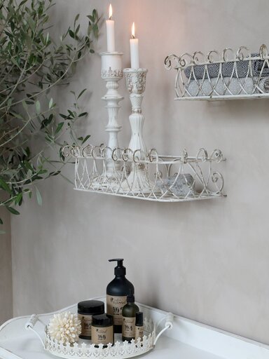 Impressionen zu Chic Antique Alter Kerzenständer mit Muster, Bild 2