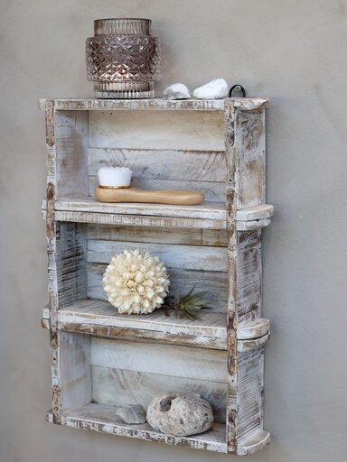 Impressionen zu Chic Antique Altes Regal aus Backsteinform Grimaud, Bild 3