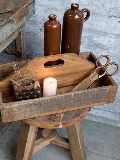 Impressionen zu Chic Antique Altfranzösische Flasche mokka, Bild 2