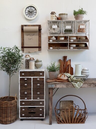 Impressionen zu Chic Antique Altfranzösische Kommode mit 12 Schubladen, Bild 1