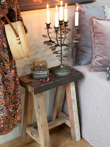 Impressionen zu Chic Antique Altfranzösischer Kerzenständer mit 5 Haltern, Bild 2
