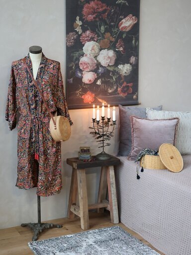 Impressionen zu Chic Antique Altfranzösischer Kerzenständer mit 5 Haltern, Bild 3