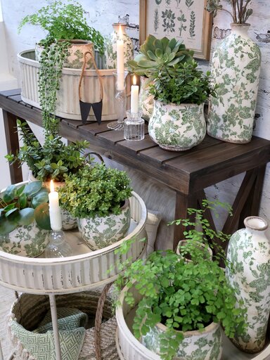 Impressionen zu Chic Antique Anrichtetisch aus Tannenholz, Bild 1