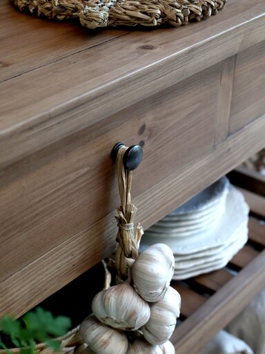Impressionen zu Chic Antique Anrichtetisch mit Rädern, Bild 5