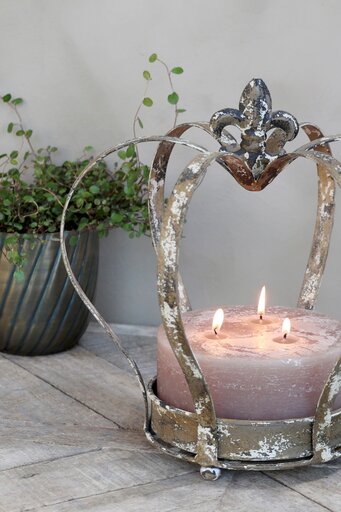 Impressionen zu Chic Antique Antike Krone aus Eisen, Bild 2