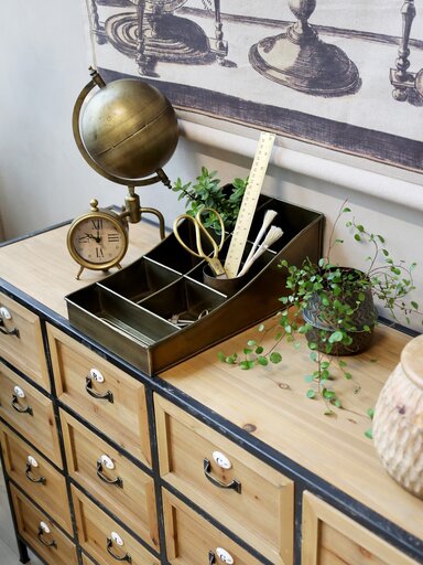 Impressionen zu Chic Antique Antike Uhr auf Fuß, Bild 4