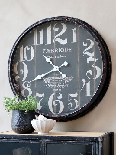 Impressionen zu Chic Antique Antike Wanduhr Fabrique, Bild 3