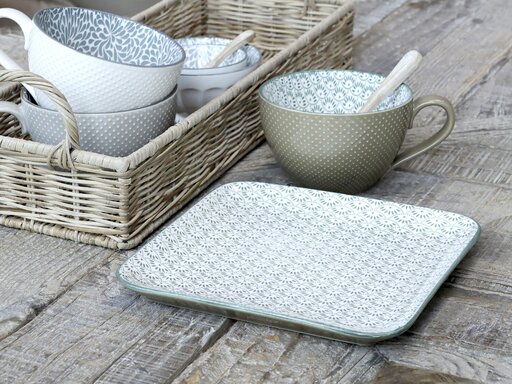 Impressionen zu Chic Antique Arés Teller mit Muster, Bild 6
