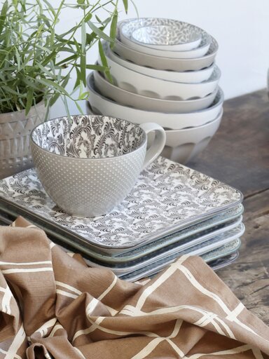 Impressionen zu Chic Antique Arés Teller mit Muster, Bild 2