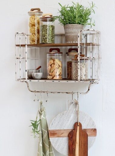 Impressionen zu Chic Antique Aufbewahrungsglas mit Deckel aus Akazienholz, Bild 3