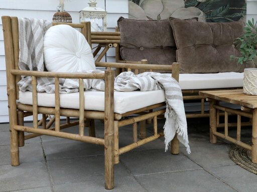 Impressionen zu Chic Antique Bambus Sessel Lyon, Bild 1