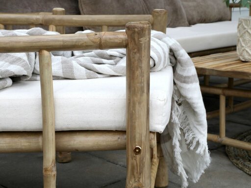 Impressionen zu Chic Antique Bambus Sessel Lyon, Bild 3