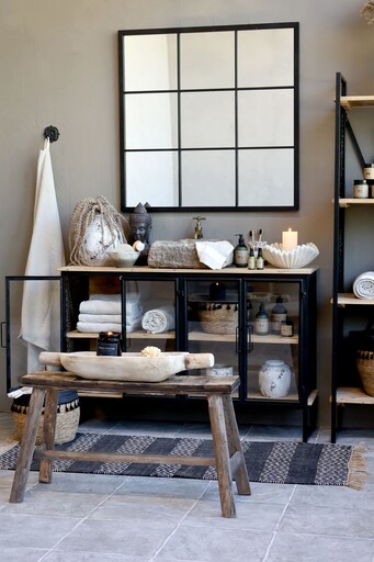 Impressionen zu Chic Antique Bank mit Muster auf Sitz, Bild 1