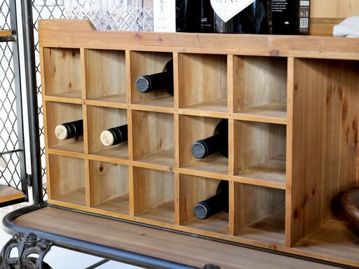 Impressionen zu Chic Antique Barschrank auf Rädern, Bild 4