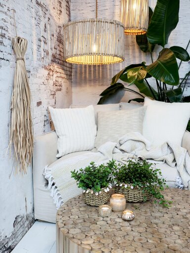 Impressionen zu Chic Antique Baumwoll Kissenbezug mit Mustern, Bild 1